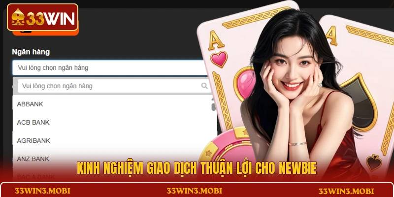 Kinh nghiệm giao dịch thuận lợi cho newbie