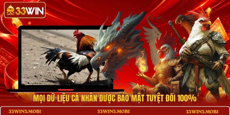 Mọi dữ liệu cá nhân được bảo mật tuyệt đối 100%
